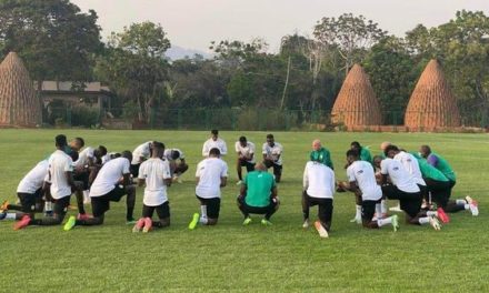 Les lions du Sénégal à l&rsquo;entraînement à Bangou